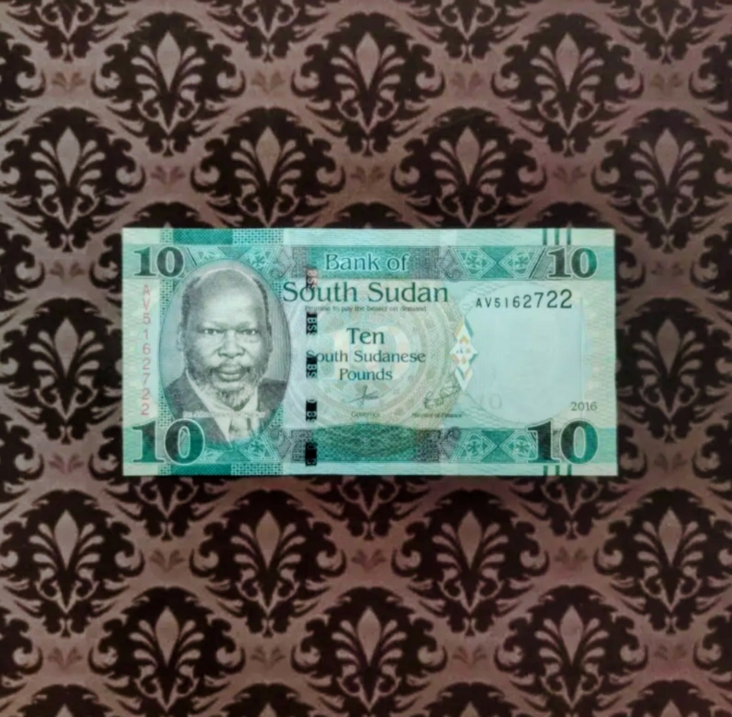 اسکناس 10 پوند سودان جنوبی