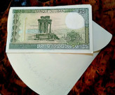 اسکناس تک 250 لیره لبنان سوپر بانکی