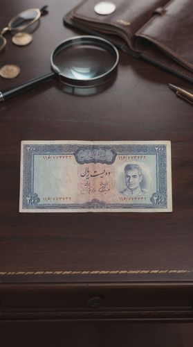 اسکناس 200 ریال محمدرضا پهلوی