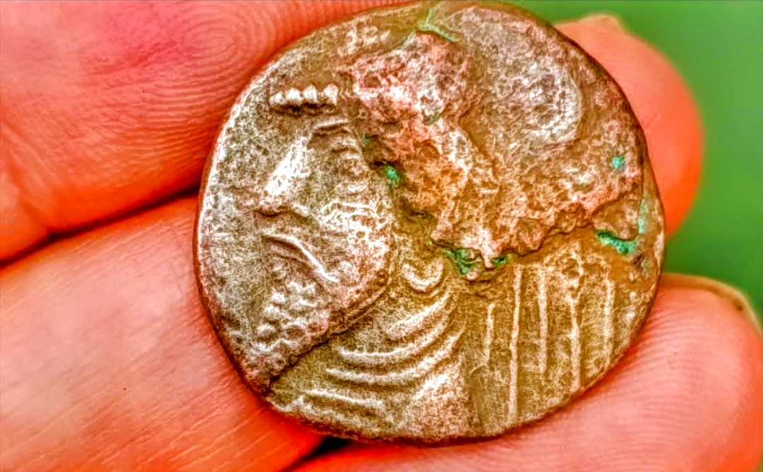 سکه بسیار کمیاب 4 درهم 1870 میلادی (توضیحات)