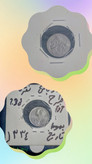 سکه شاد باش طرح خروس 1334